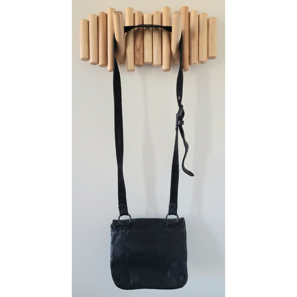 Vintage ALLSAINTS Leather Crossbody - Black - Picture 2 of 4